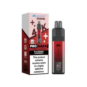 Blackberry Raspberry Hayati Pro Max Plus 4K Prefilled Pod Kit